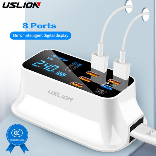 8 Port USB Charger HUB