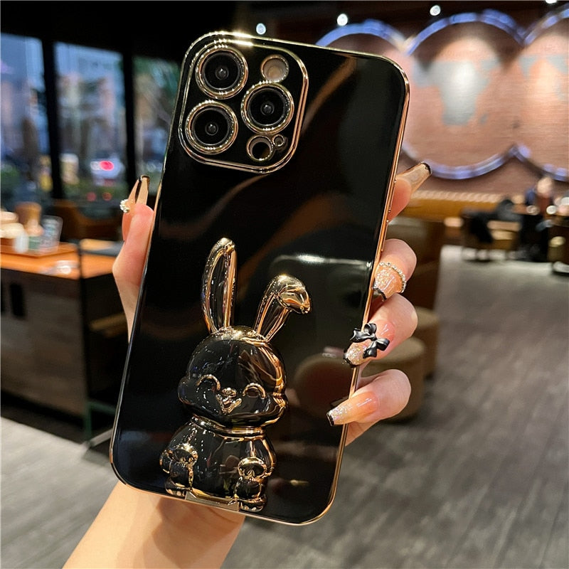 Rabbit Stand Case iPhone [X/XS/XR]