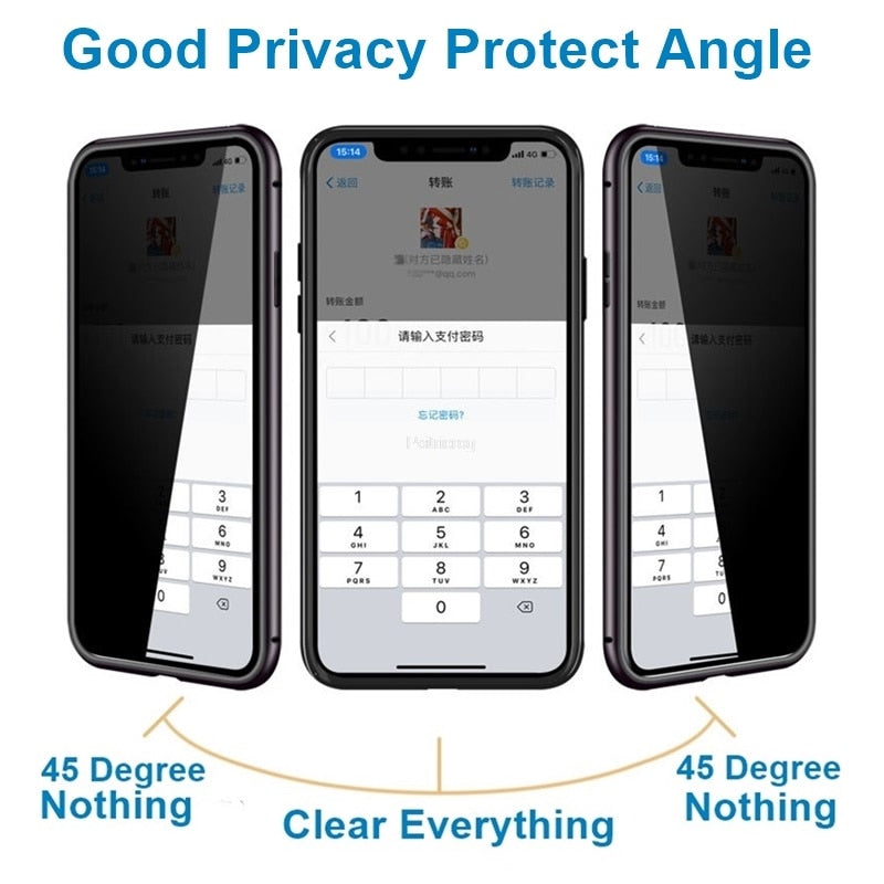 Privacy Case iPhone [X/XS/XR]